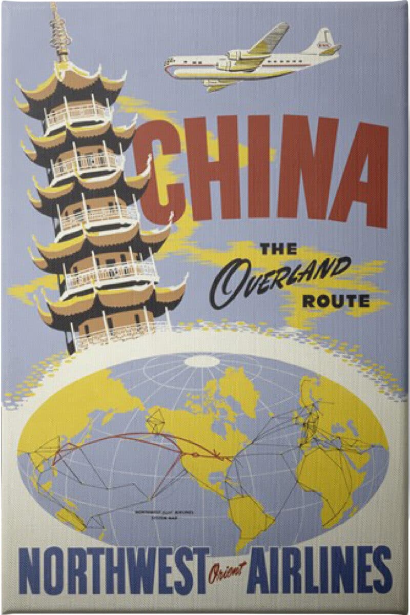 China - Unframed Canvas Unframed Canvas