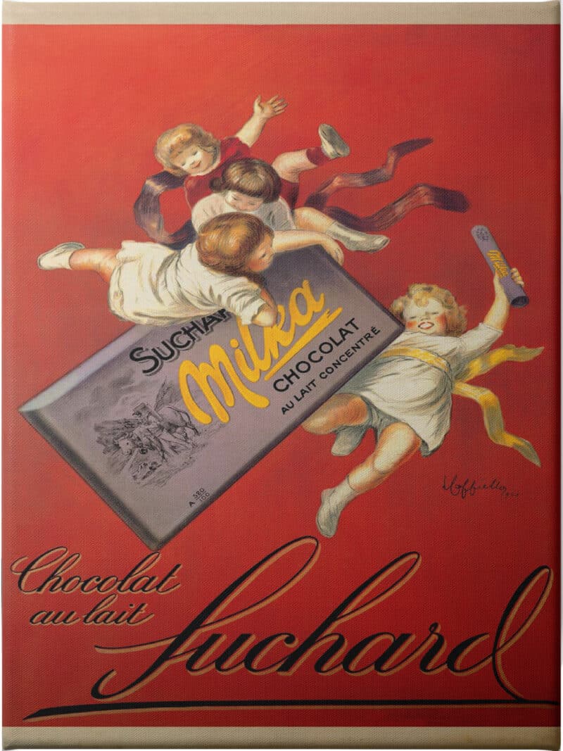 Chocolat Suchard - Unframed Canvas Unframed Canvas