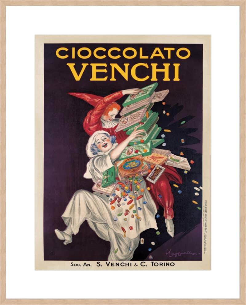 Cioccolato Venchi - 10cm Mount Board Box Natural