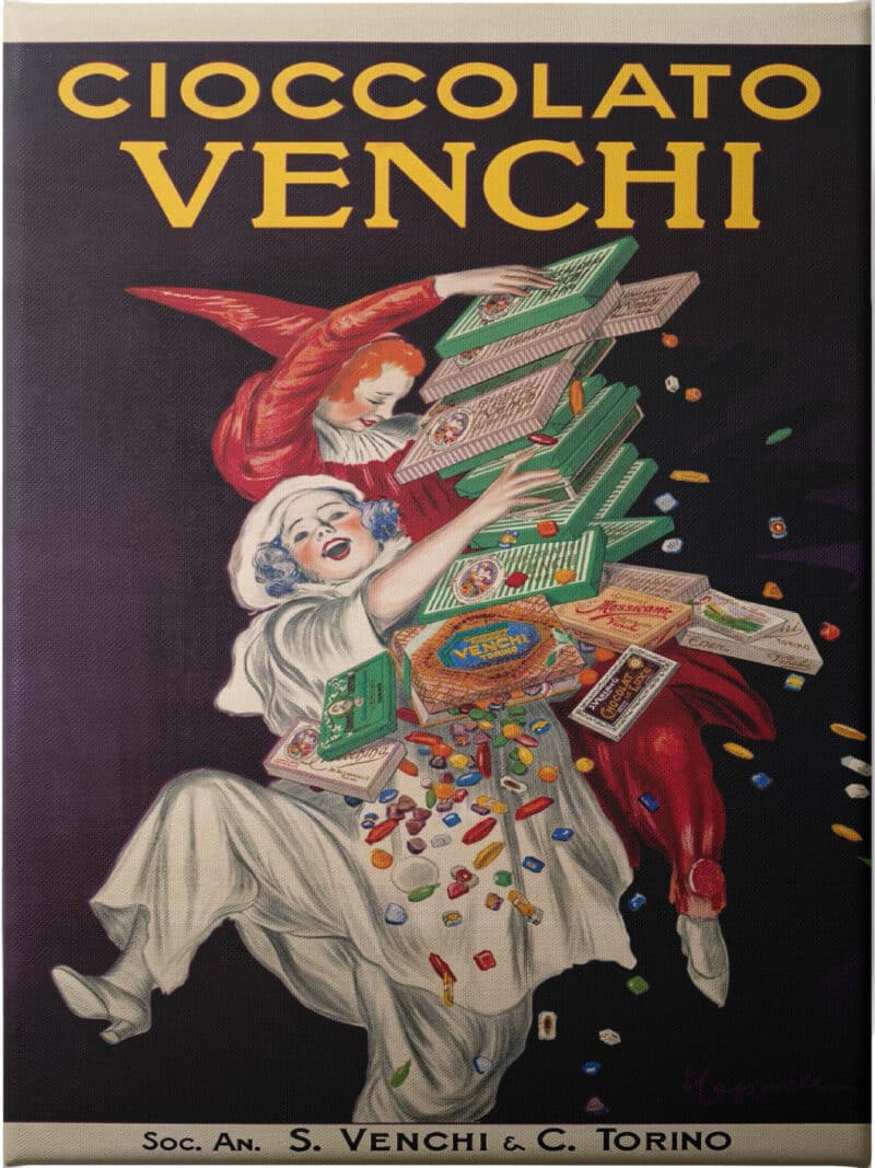 Cioccolato Venchi - Unframed Canvas Unframed Canvas