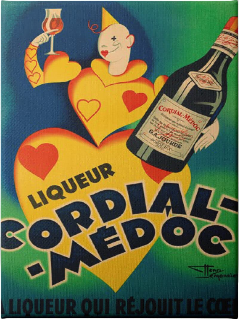 Cordial - Medoc - Unframed Canvas Unframed Canvas