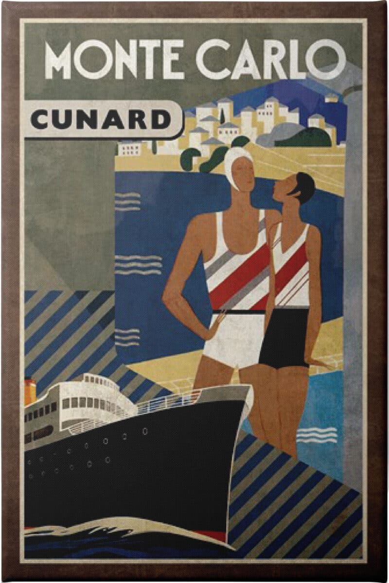 Cruise Monte Carlo Collection Caprice - Unframed Canvas Unframed Canvas