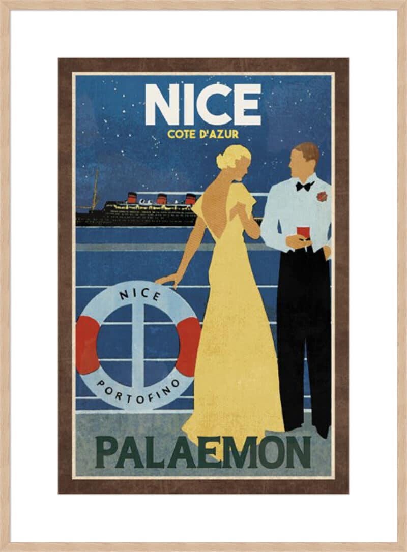 Cruise Nice Collection Caprice - 10cm Mount Board Box Natural