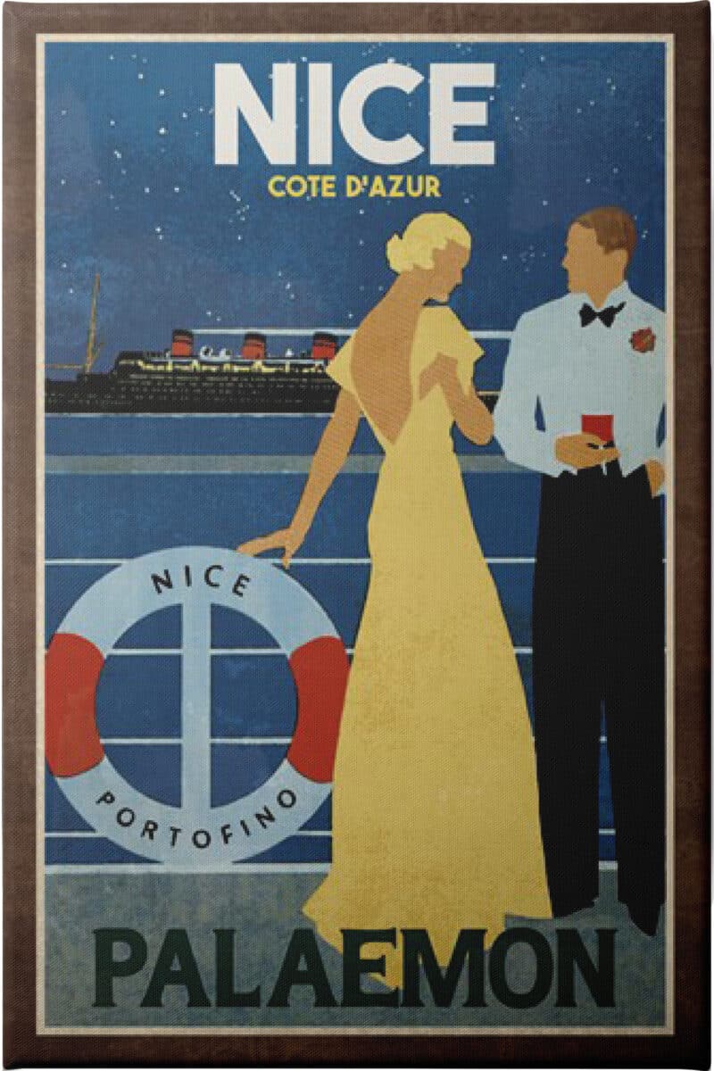 Cruise Nice Collection Caprice - Unframed Canvas Unframed Canvas