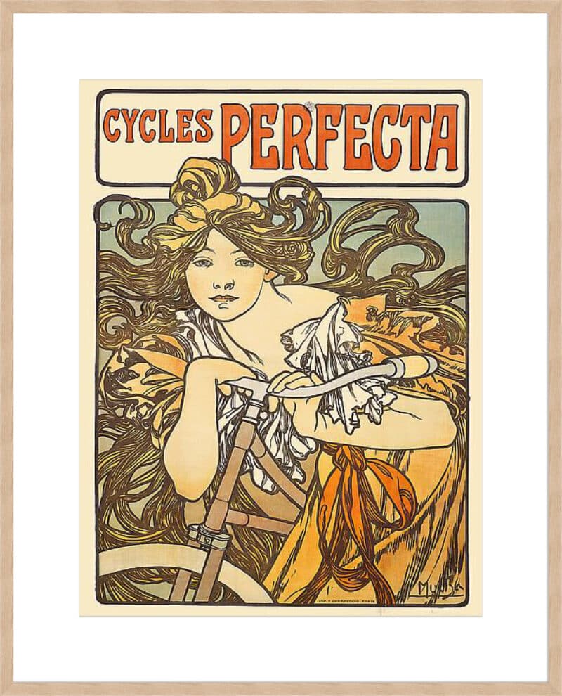 Cycles Perfecta, 1902 - 10cm Mount Board Box Natural