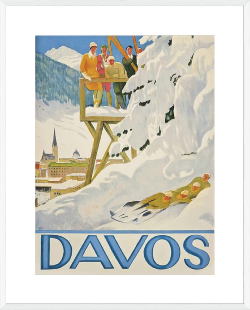 Davos Emil Cardinaux - 10cm Mount Board Box White