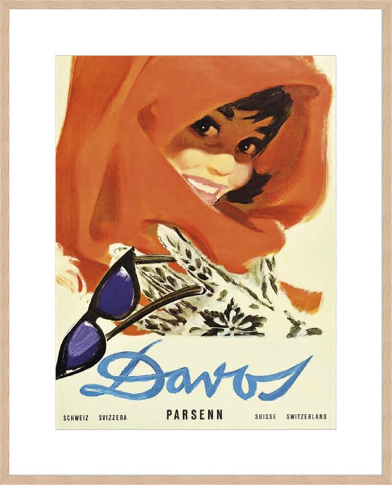 Davos Parsenn Burkhard Mangold - 10cm Mount Board Box Natural