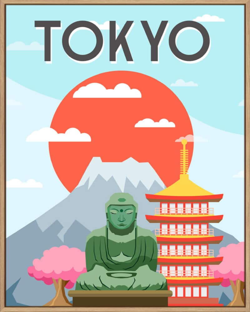 Destination Bora Bora - Canvas Gallery Natural