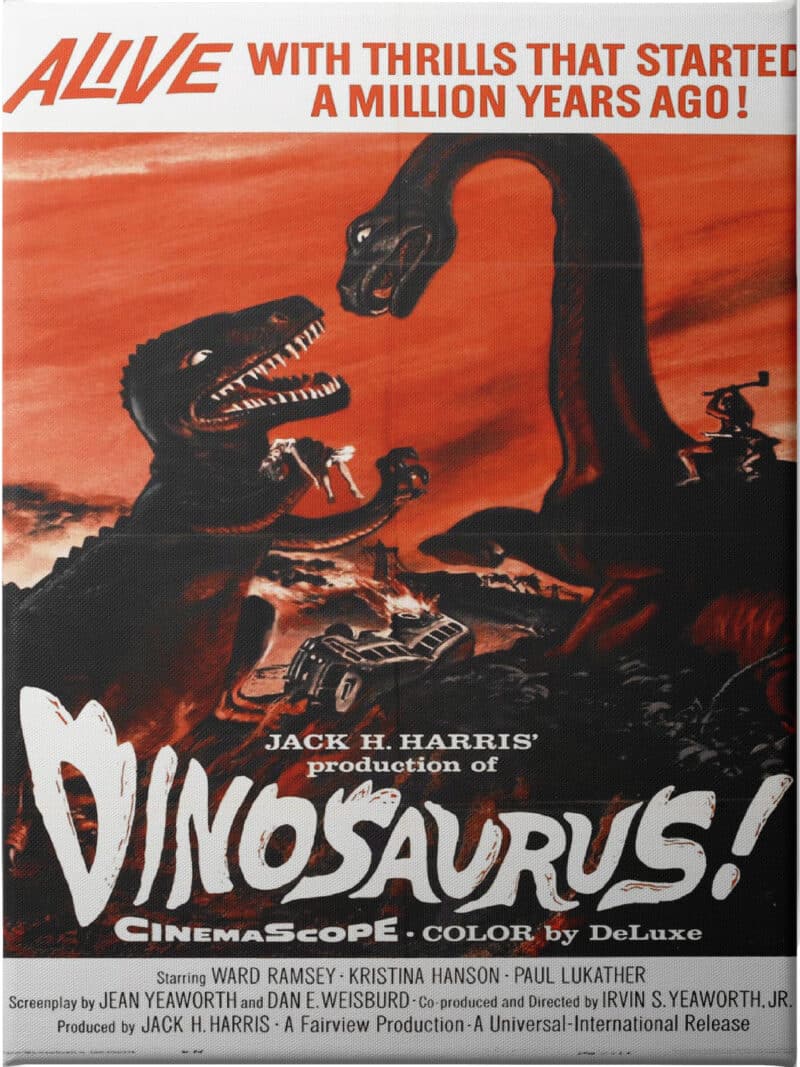 Dinosaurus - Unframed Canvas Unframed Canvas