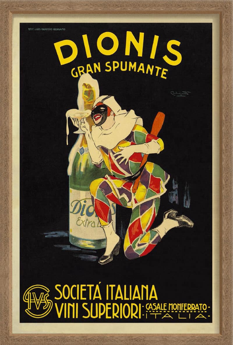 Dionis 1925 - Canvas on Board Coyote Oak Shelf