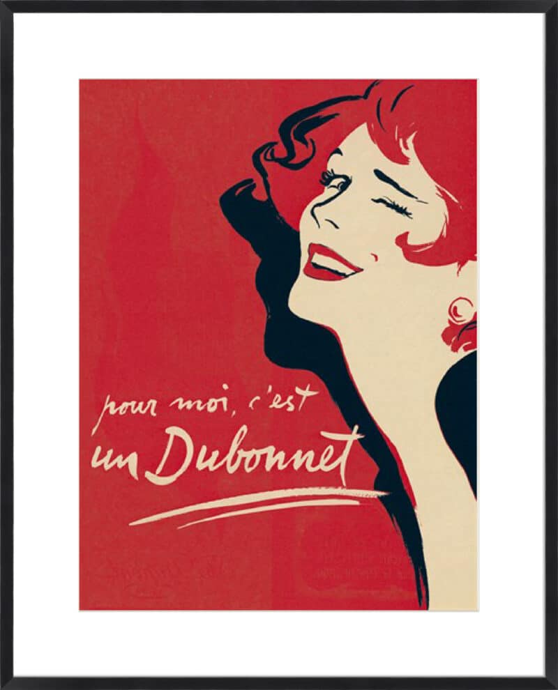 Dubonnet - 10cm Mount Board Box Black