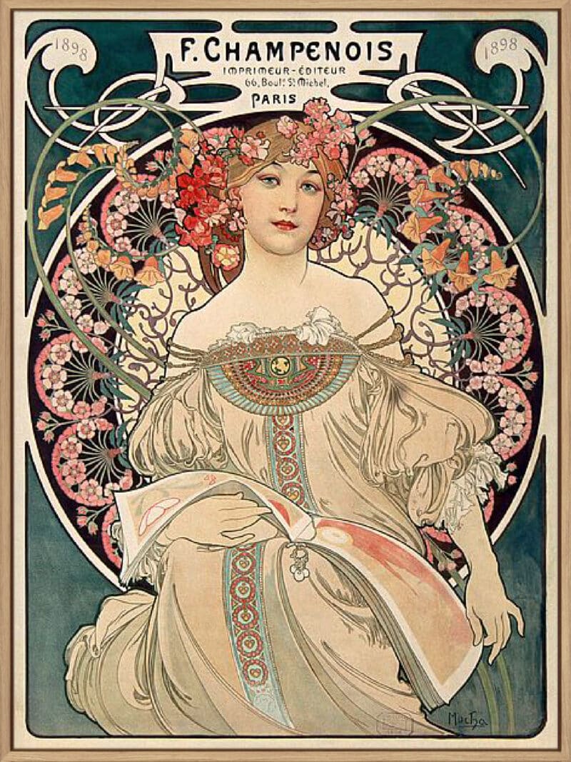 F. Champenois imprimeur A'diteur - Canvas Gallery Natural