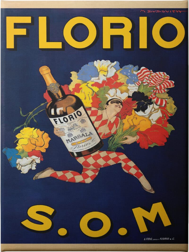 Florio 1915 - Unframed Canvas Unframed Canvas
