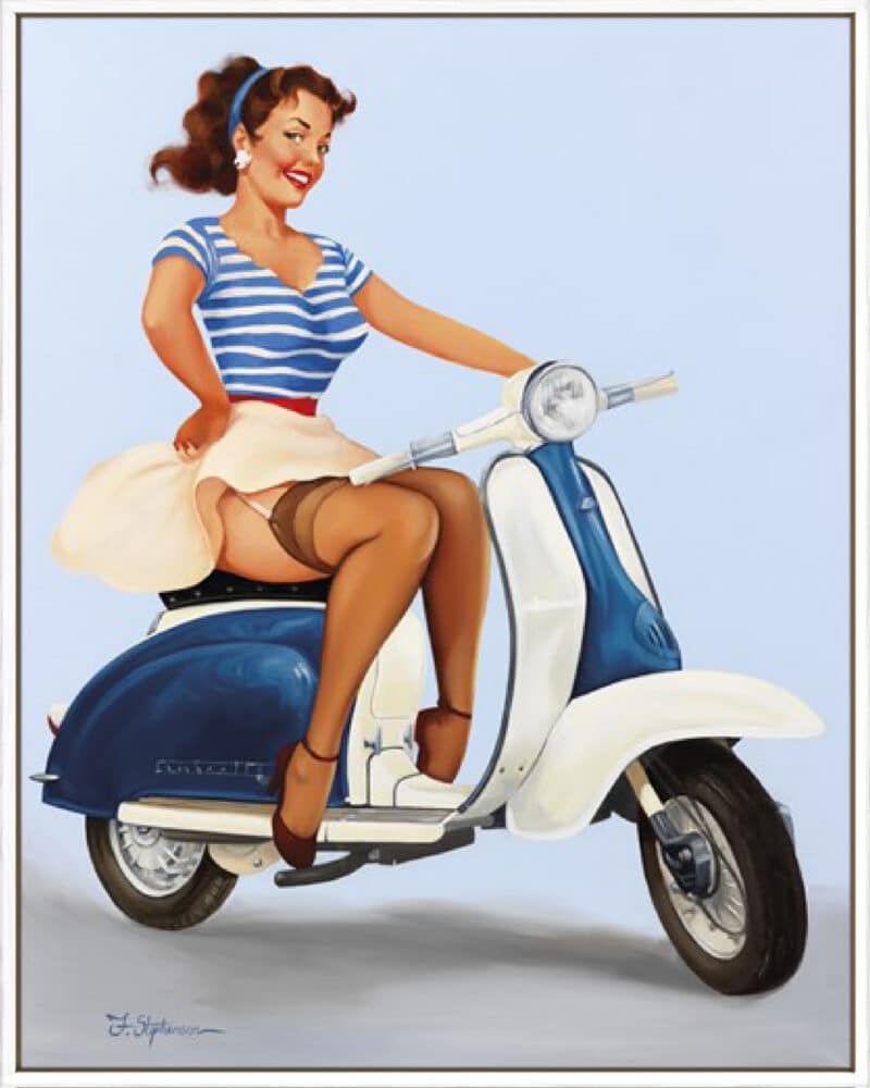 Going Places! - Canvas Gallery White