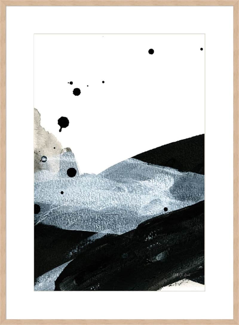 Gradient Movement I - 10cm Mount Board Box Natural