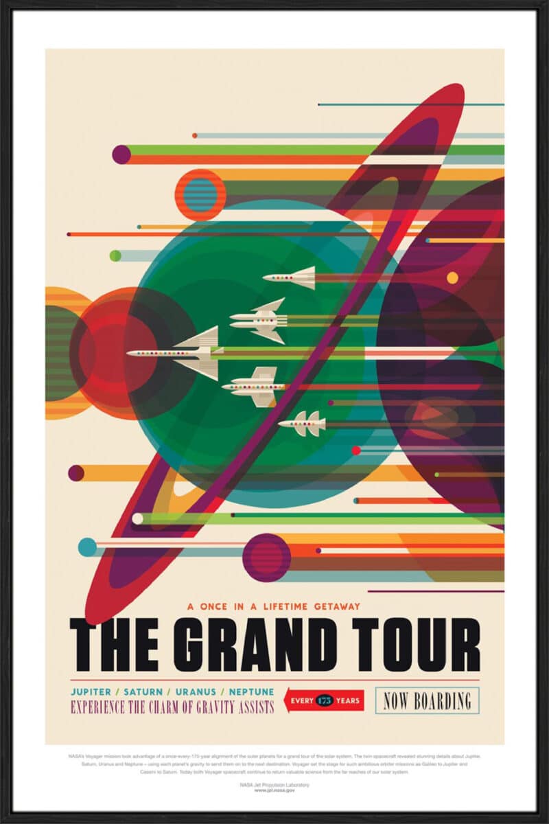 Grand Tour - Canvas Gallery Black