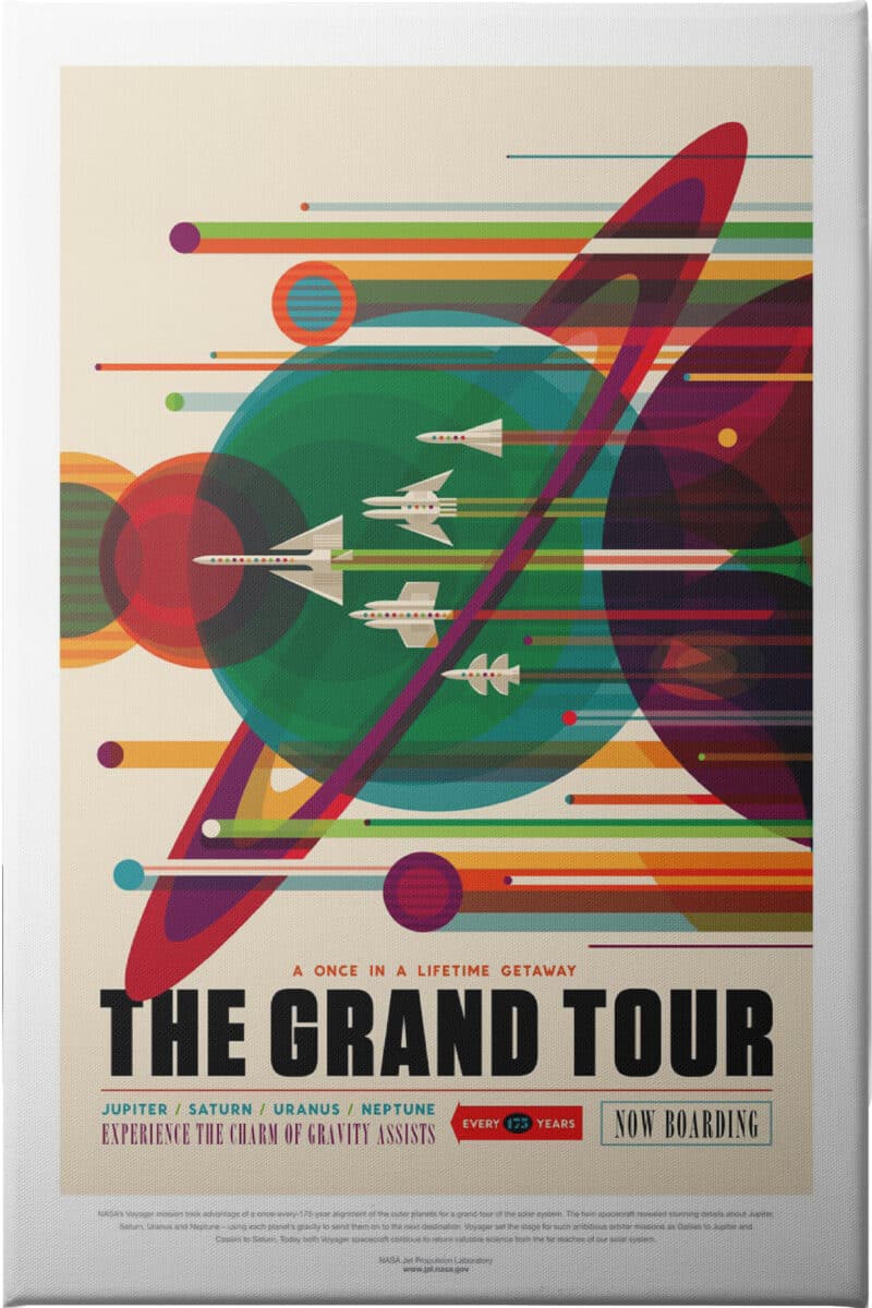 Grand Tour - Unframed Canvas Unframed Canvas