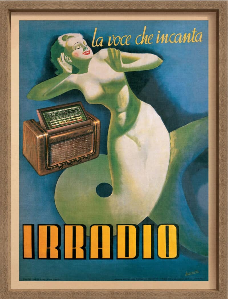 Irradio - Canvas on Board Coyote Oak Shelf