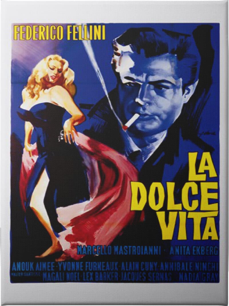 La Dolce Vita - Unframed Canvas Unframed Canvas