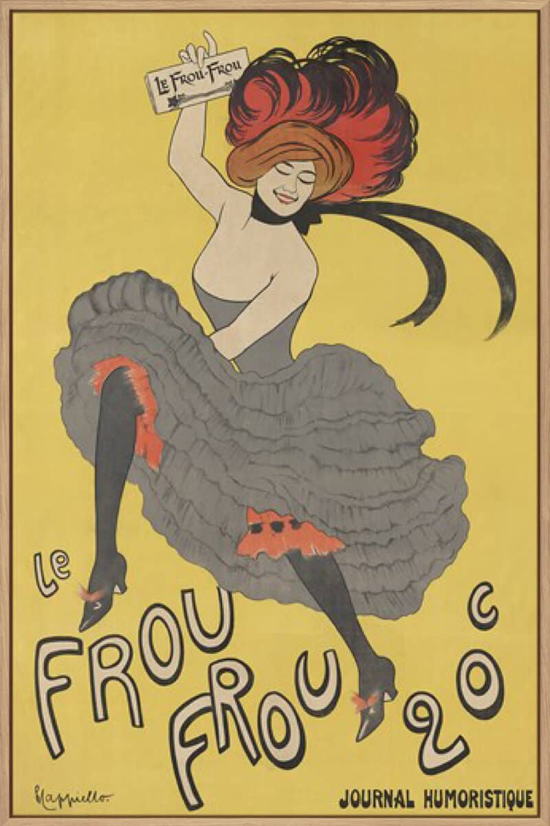 Le Frou Frou - Canvas Gallery Natural