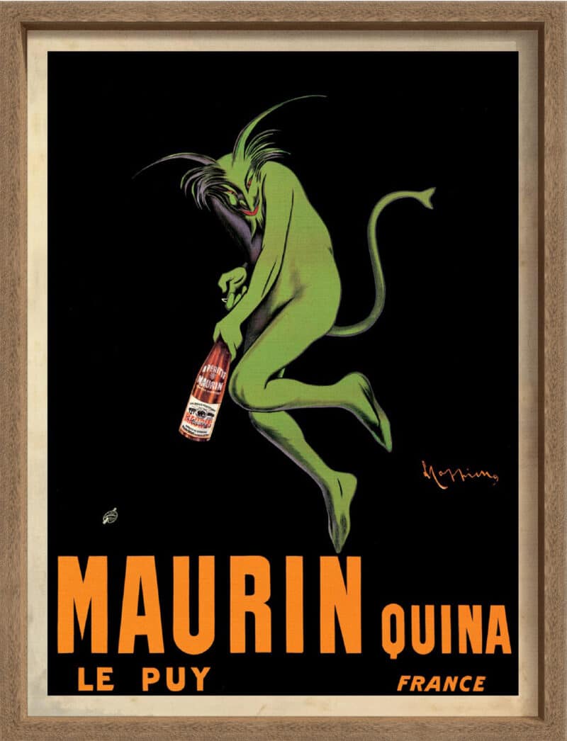 Maurin Quina 1920 - Canvas on Board Coyote Oak Shelf