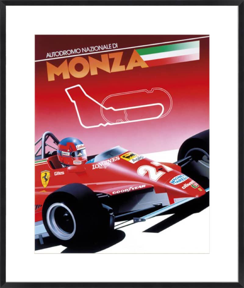 Monza Gavin Macleod - 10cm Mount Board Box Black