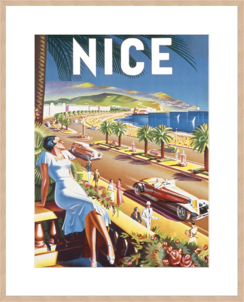 Nice E.H. de Hey - 10cm Mount Board Box Natural