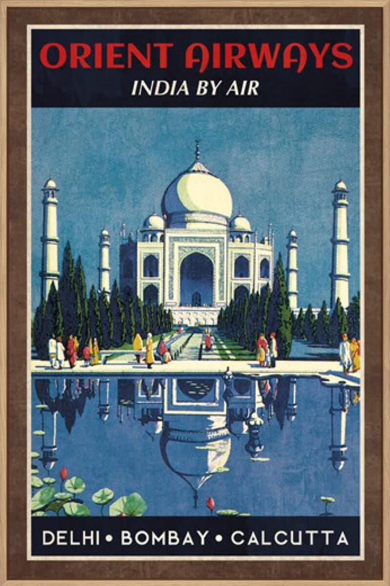 Orient Airways Collection Caprice - Canvas Gallery Natural