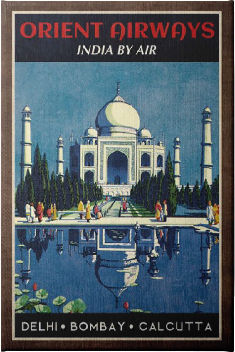 Orient Airways Collection Caprice - Unframed Canvas Unframed Canvas