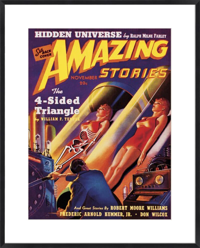 Out of this World I - 10cm Mount Board Box Black