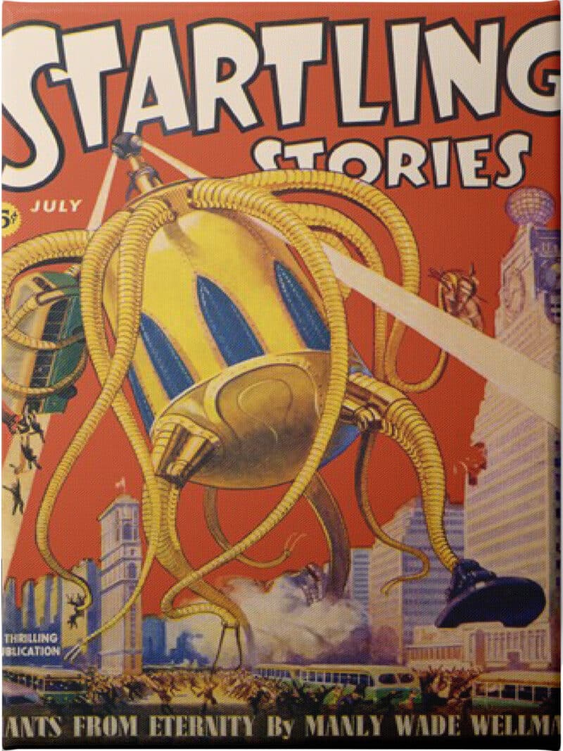 Out of this World III - Unframed Canvas Unframed Canvas