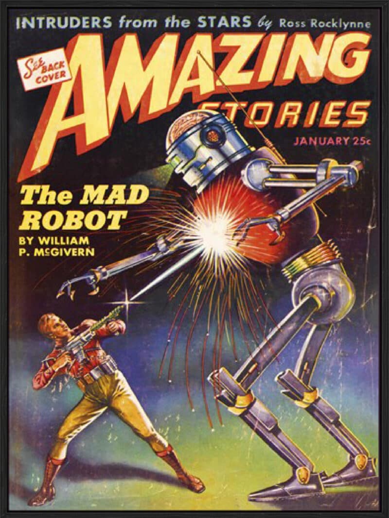 Out of this World IV - Canvas Gallery Black