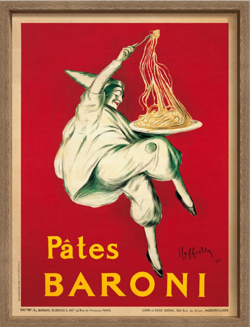 Pates Baroni 1921 - Canvas on Board Coyote Oak Shelf