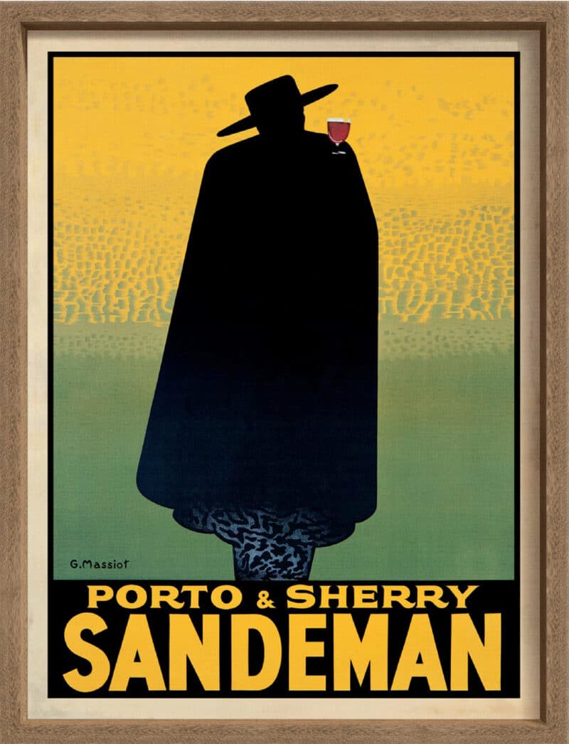 Porto - Canvas on Board Coyote Oak Shelf