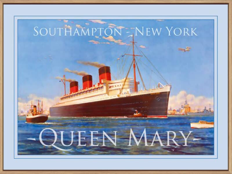 Queen Mary - Canvas Gallery Natural