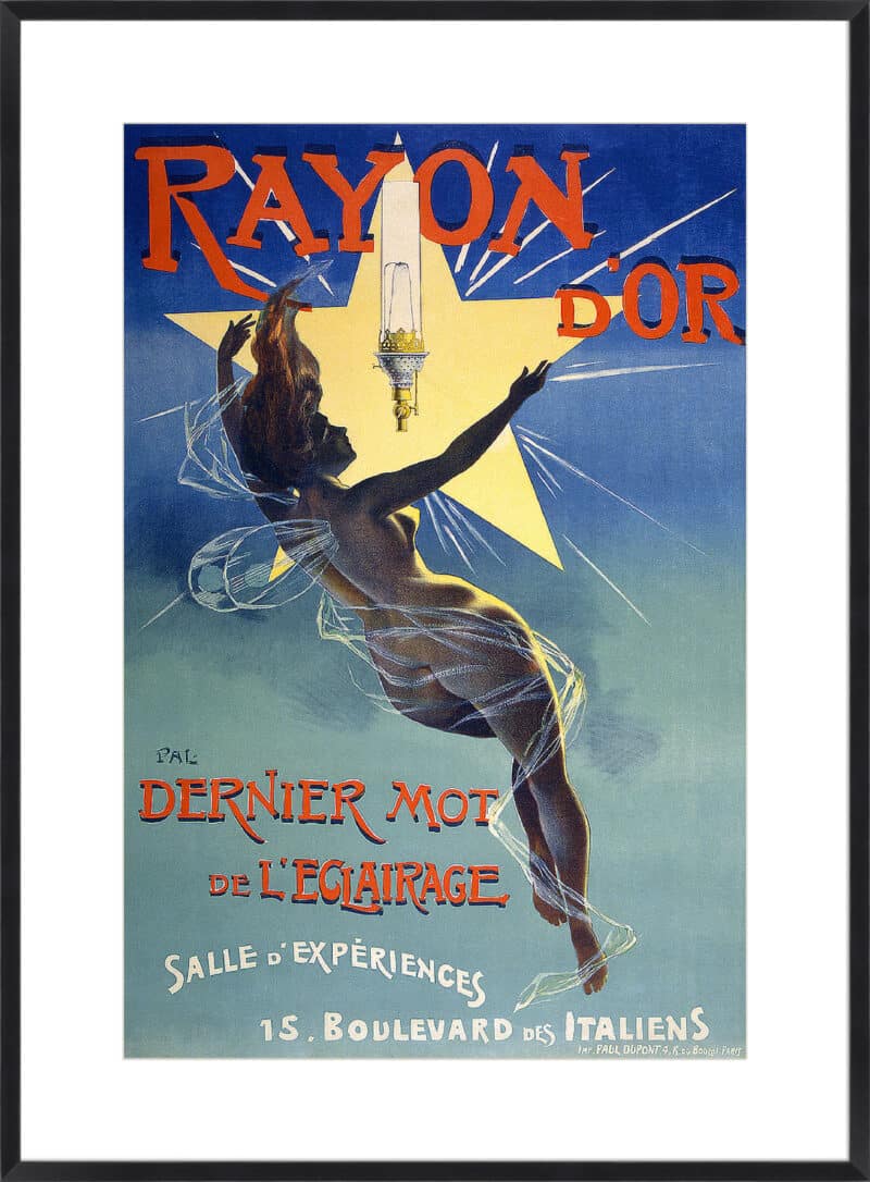 Rayon d'Or - 10cm Mount Board Box Black