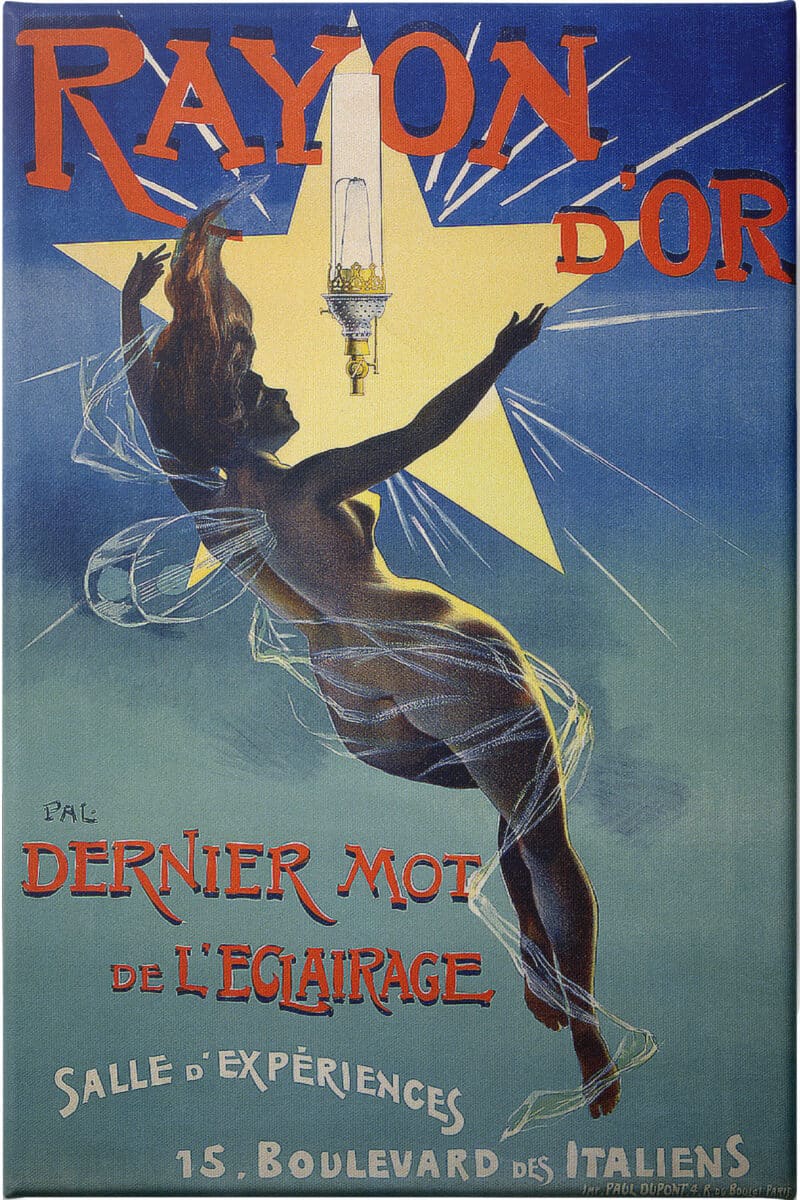 Rayon d'Or - Unframed Canvas Unframed Canvas