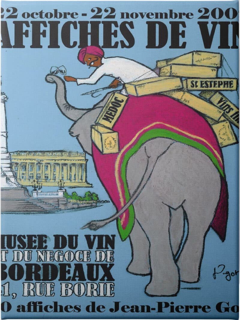 Retour des Indes - Unframed Canvas Unframed Canvas