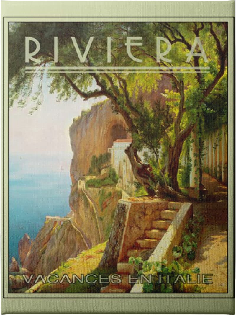 Riviera - Unframed Canvas Unframed Canvas