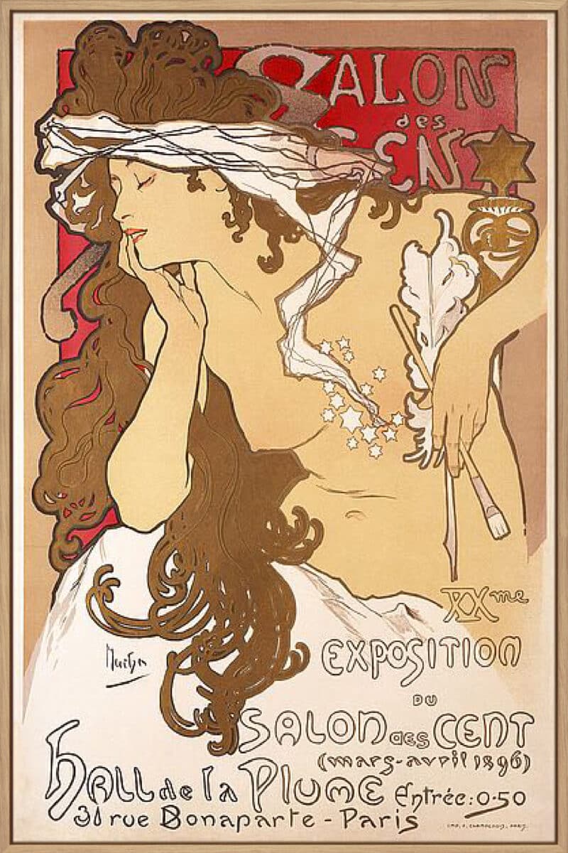 Salon des Cent 20th Exhibition - Canvas Gallery Natural