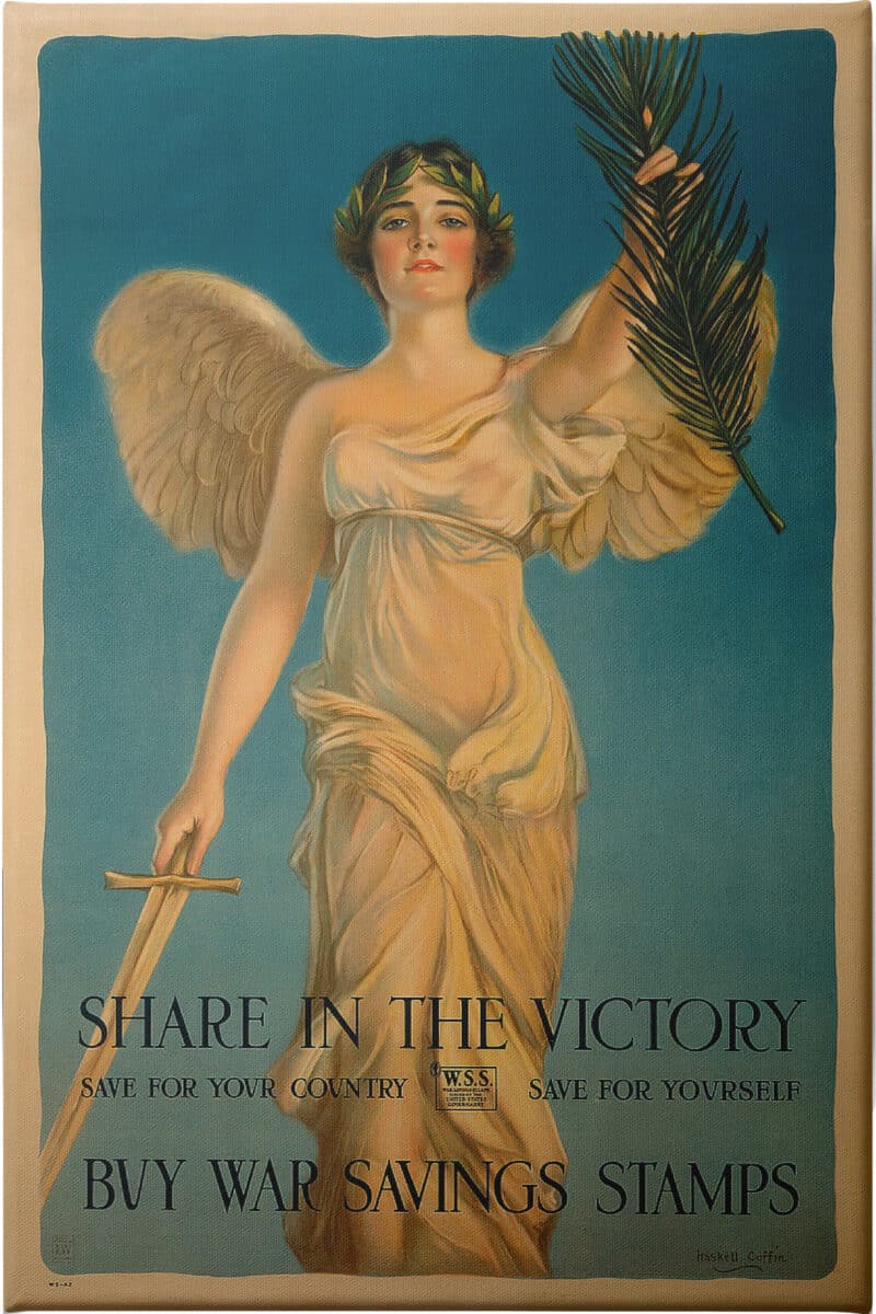 Share in the Victory - Unframed Canvas Unframed Canvas