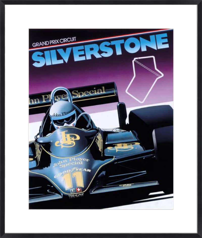 Silverstone Gavin Macleod - 10cm Mount Board Box Black