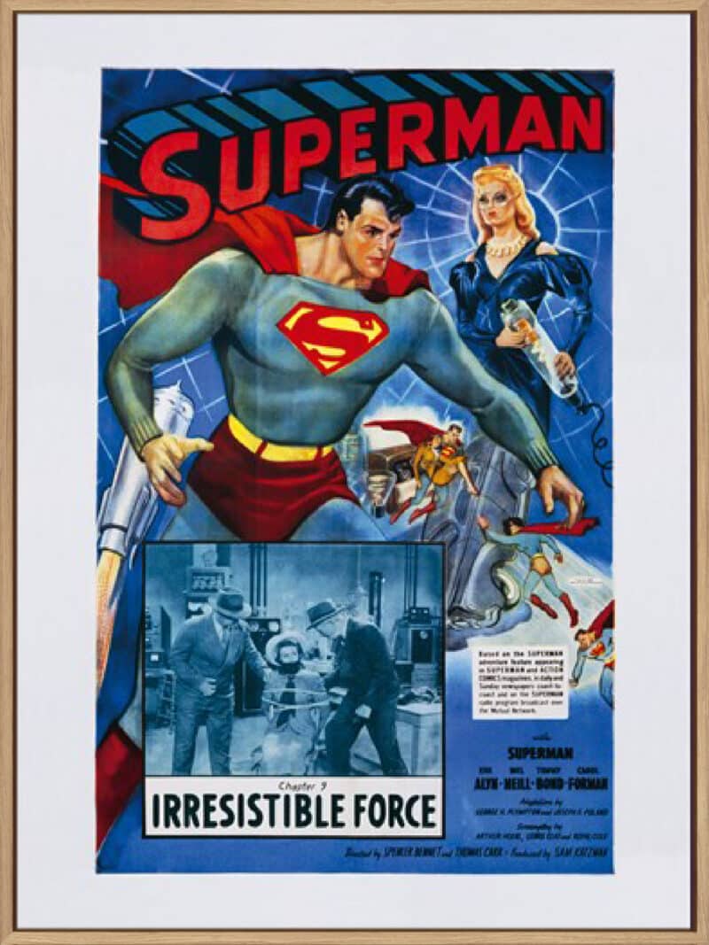 Superman - Canvas Gallery Natural