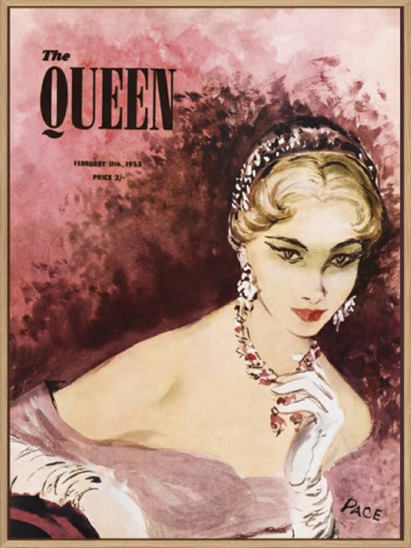 The Queen, February 1953 - Canvas Gallery Natural