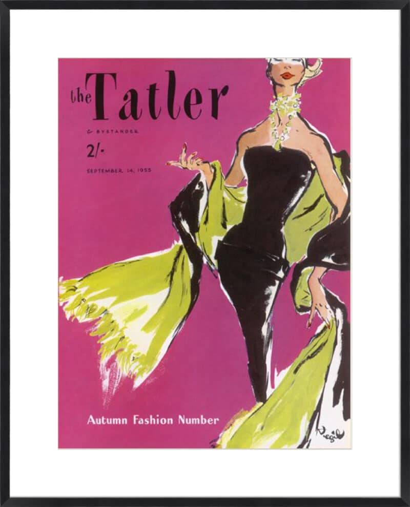 The Tatler, September 1955 - 10cm Mount Board Box Black