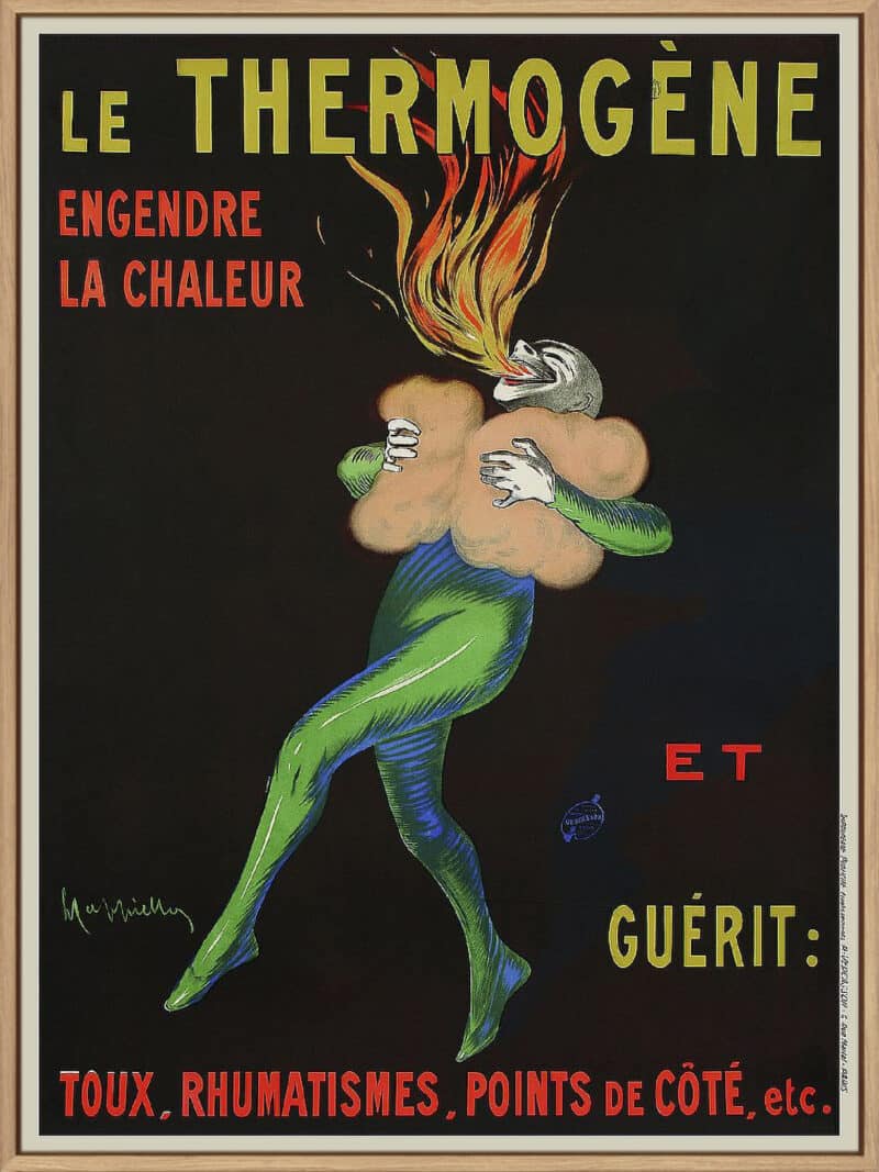 ThermogA'ne Warms You Up, 1909 - Canvas Gallery Natural