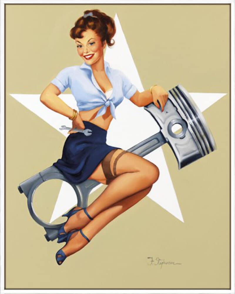 Top Gear - Canvas Gallery White