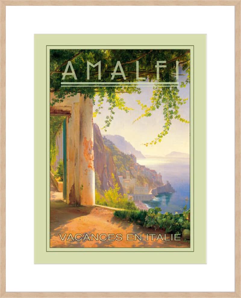 Vintage Amalfi - 10cm Mount Board Box Natural