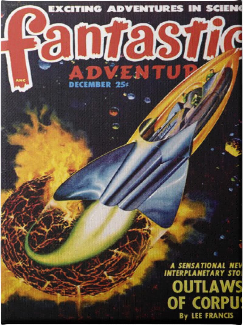 Out of this World II - Unframed Canvas Unframed Canvas