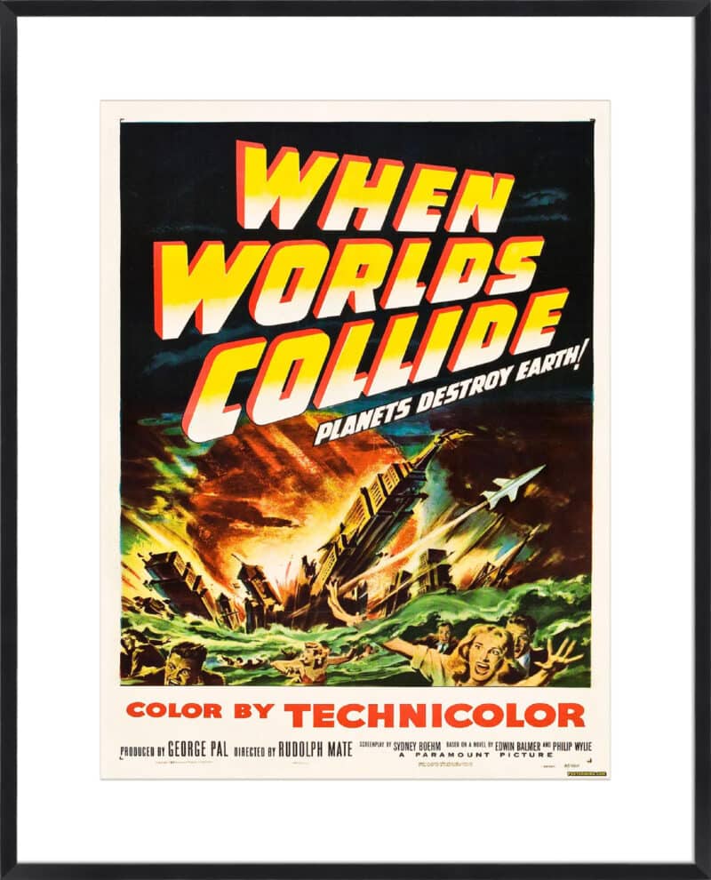 When Worlds Collide - 10cm Mount Board Box Black